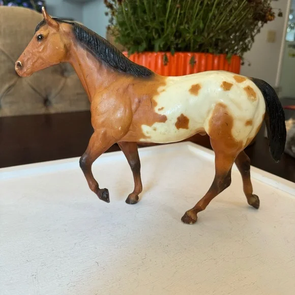 Vintage Breyer Animal Creations Bay Blanket Appaloosa Stock Horse Stallion - Picture 2 of 10